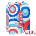 AGUA FIRGAS CON GAS 1.5 L PAQ 6 BOTELLAS