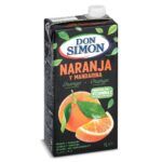 ZUMO DON SIMON NARANJA Y MANDARINA BRICK 1 LITRO