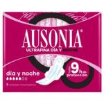 COMPRESAS AUSONIA ULTRAFINA DIA Y NOCHE 9 UNIDADES