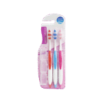 CEPILLO DIENTES MICADERM MEDIO PAQUETE 3 UNDS