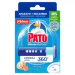 DISCOS WC ACTIVOS INODOROS FRESCOR MARINO APARATO + RECAMBIO PATO 1 UD