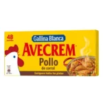 PASTILLAS CALDO DE POLLO DE CORRAL AVECREM GALLINA BLANCA FORMATO AHORRO 48 UNDS