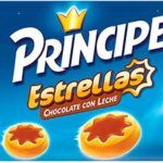 GALLETAS PRINCIPE ESTRELLAS DE CHOCOLATE CON LECHE 225G 6 BOLSITAS PARA LLEVAR