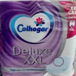 PAPEL HIGIENICO COLHOGAR DELUXE EXTRA GRANDE 9 ROLLOS XXL