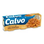CALAMARES EN SALSA AMERICANA CALVO PACK 3 UNDS DE 48 GRS