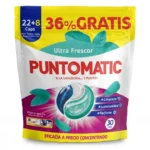 DETERGENTE PUNTOMATIC EN CAPSULAS ULTRA FRESCOR 30 UNDS