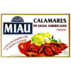 CALAMARES EN SALSA AMERICANA MIAU TROZOS 72G