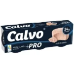 ATUN CLARO AL NATURAL ALTO EN PROTEINAS +PRO CALVO PACK 3 LATAS 65G