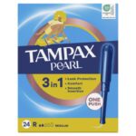 TAMPAX PEARL 3 EN 1 24 UNDS REGULAR