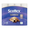 PAPEL HIGIENICO SCOTTEX ACOLCHADO 32 ROLLOS TRIPLE CAPA MAXIMO CONFORT